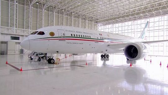 Governo mexicano que ser desfazer de Boeing 787-8 presidencial